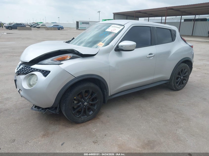 Vin: jn8af5mr2ft512184, lot: 45456502, nissan juke s 20152