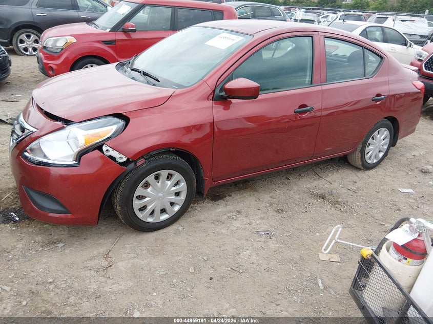 Vin: 3n1cn7ap3hl892605, lot: 45456592, nissan versa 1.6 s+ 20172
