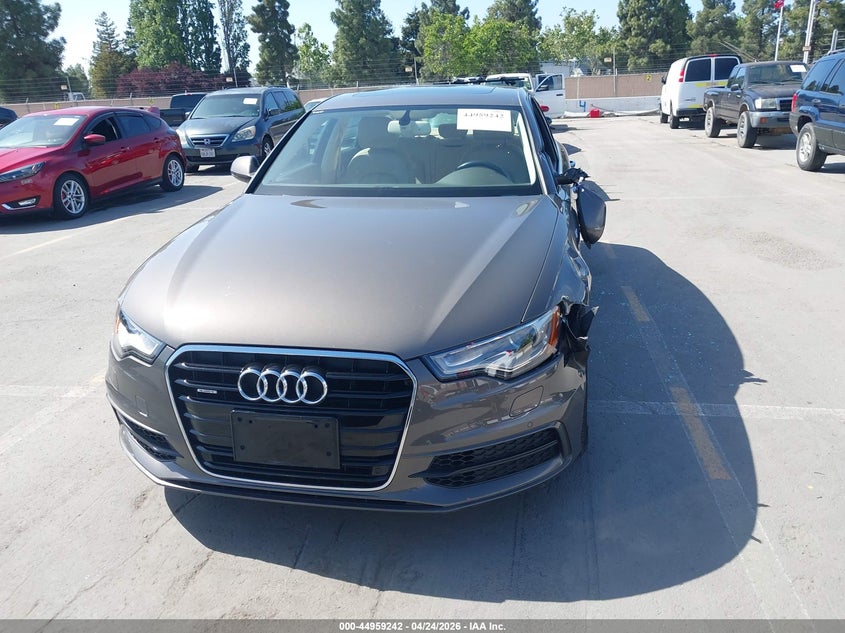 2015 Audi A6 3.0T Premium Plus VIN: WAUFGAFC8FN029266 Lot: 44959242