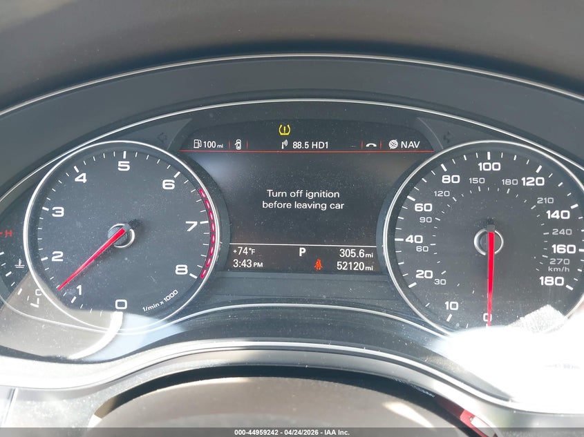 2015 Audi A6 3.0T Premium Plus VIN: WAUFGAFC8FN029266 Lot: 44959242