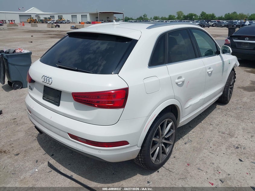 Vin: wa1hccfs0jr008580, lot: 45456738, audi q3 2.0t premium/2.0t sport premium 20184