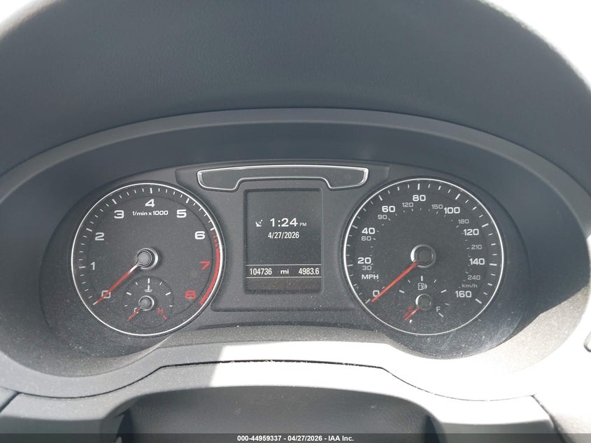 2018 AUDI Q3 SPORT UTILITY VEHICLE 2.0L I-4 DI, DOHC, VVT, TURBO, 200HP