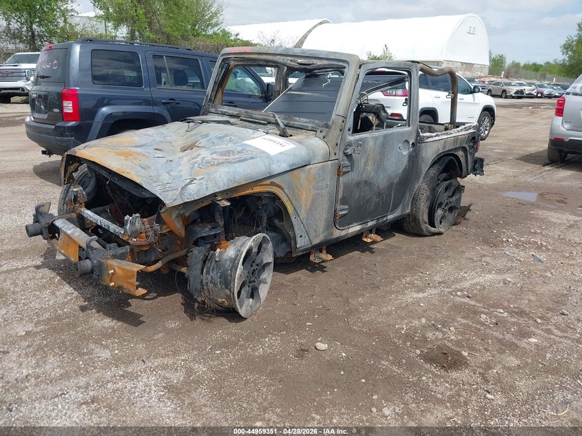 2017 Jeep Wrangler Freedom 4x4 1C4AJWAG9HL584750 photo 1