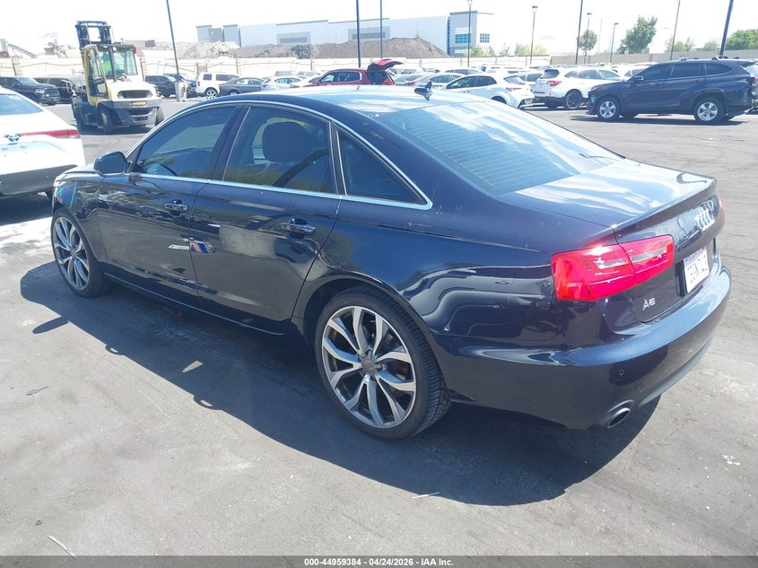 2013 Audi A6 2.0T Premium VIN: WAUGFAFC0DN147834 Lot: 44959384
