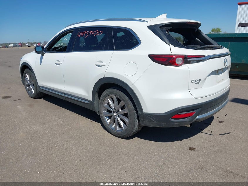 2022 MAZDA CX-9 SPORT UTILITY VEHICLE 2.5L I-4 DI, DOHC, VVT, TURBO, 227HP