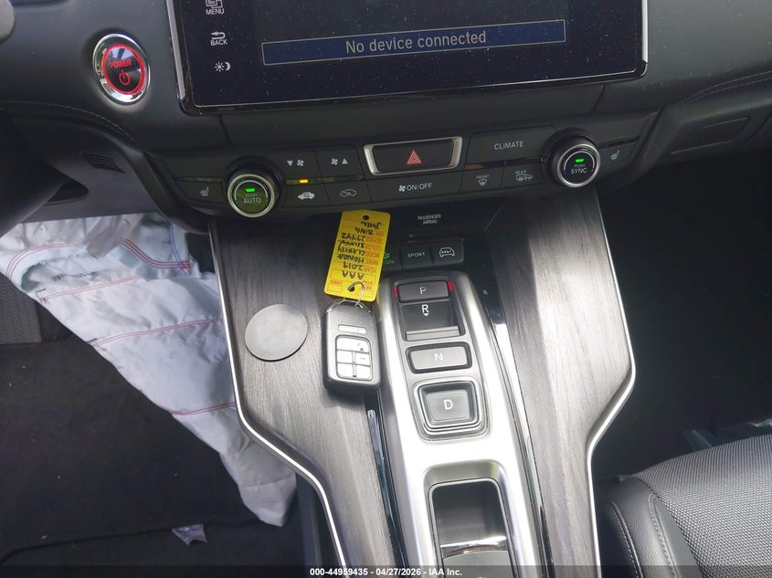 2019 Honda Clarity Plug-In Hybrid VIN: JHMZC5F15KC001768 Lot: 44959435
