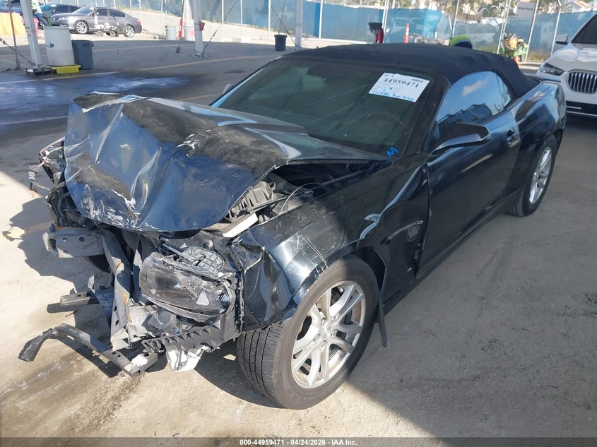 Vin: 2g1fb3d38e9275986, lot: 45456872, chevrolet camaro 1lt 20142
