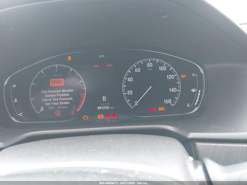 VIN 1HGCV2F55KA030994 2019 HONDA ACCORD EX-L 2.0T