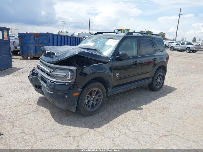Vin: 3fmcr9b67rrf43900, lot: 45456875, ford bronco sport big bend 20242