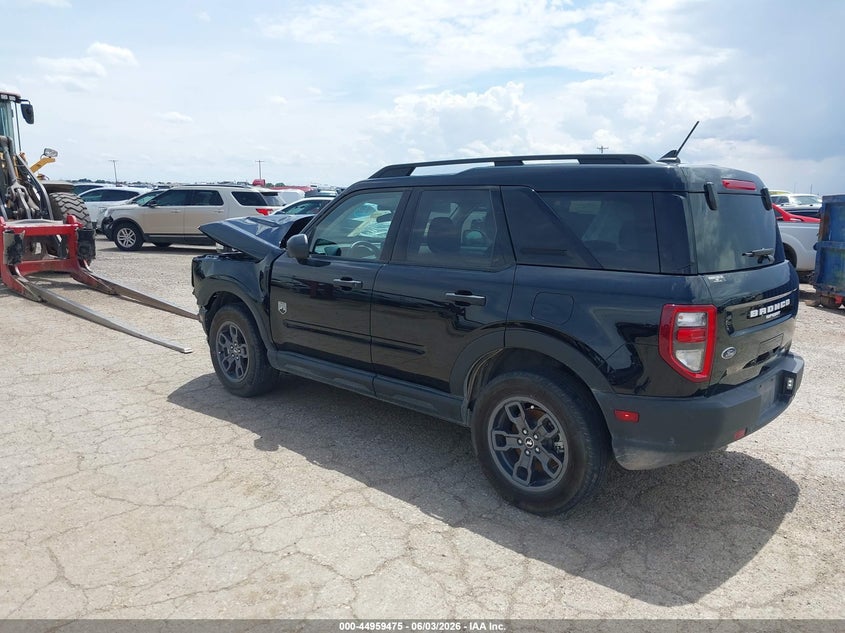 Vin: 3fmcr9b67rrf43900, lot: 45456875, ford bronco sport big bend 20243