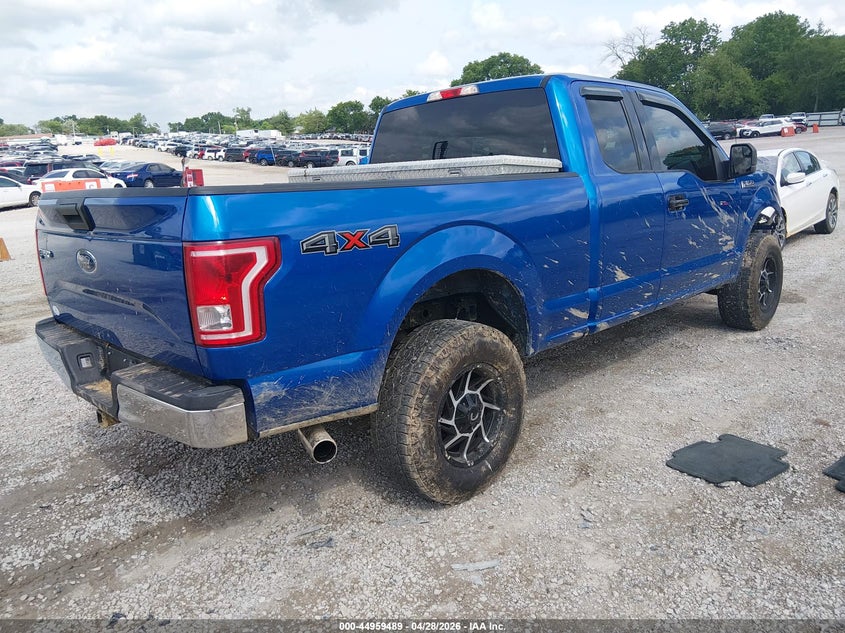 Vin: 1ftex1ep3gfb68381, lot: 45456890, ford f-150 xlt 20164
