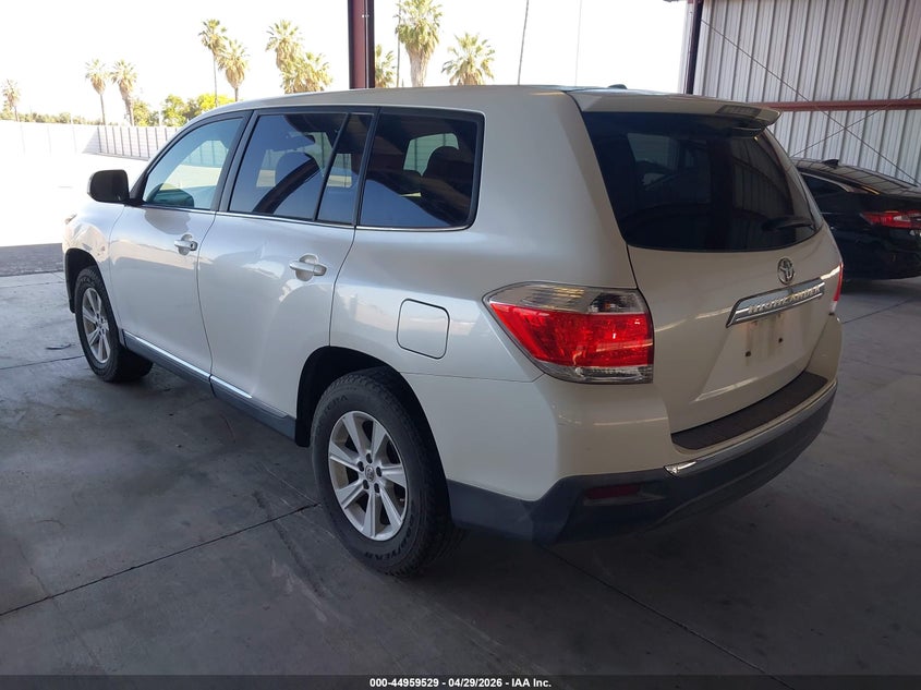 Vin: 5tdza3ehxcs023176, lot: 45456931, toyota highlander 20123