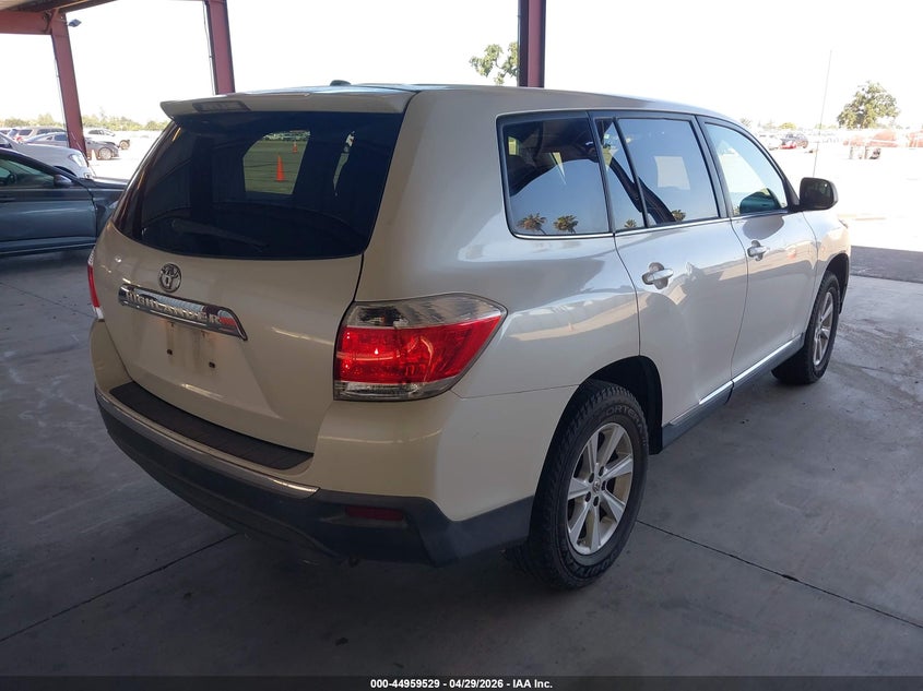 2012 TOYOTA HIGHLANDER auction photo 4