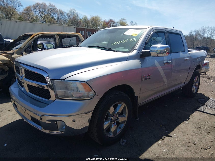 Vin: 1c6rr7lg5hs560330, lot: 45457114, ram 1500 big horn  4x4 5'7 box 20172