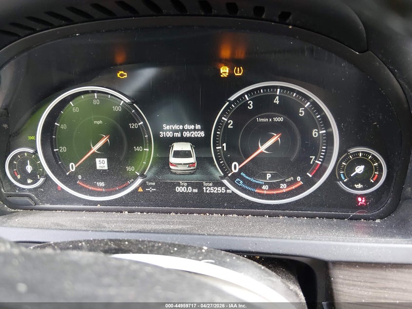 2015 BMW 750LI auction photo 7