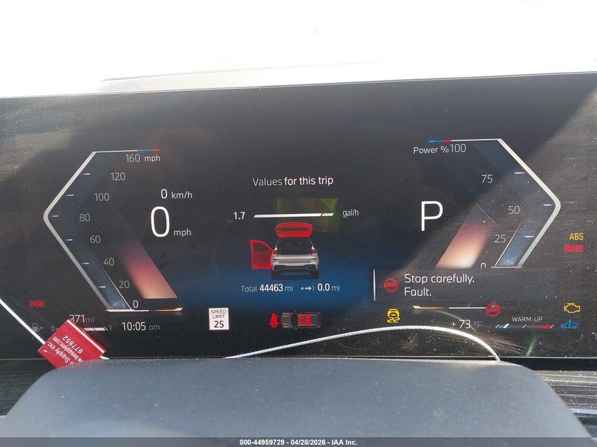 2023 BMW X7 M60I VIN: 5UX33EM01P9R52117 Lot: 44959729