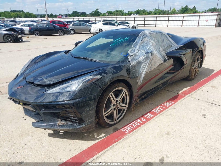 Vin: 1g1yc2d46t5111011, lot: 45457247, chevrolet corvette stingray , 3lt, rwd 20262