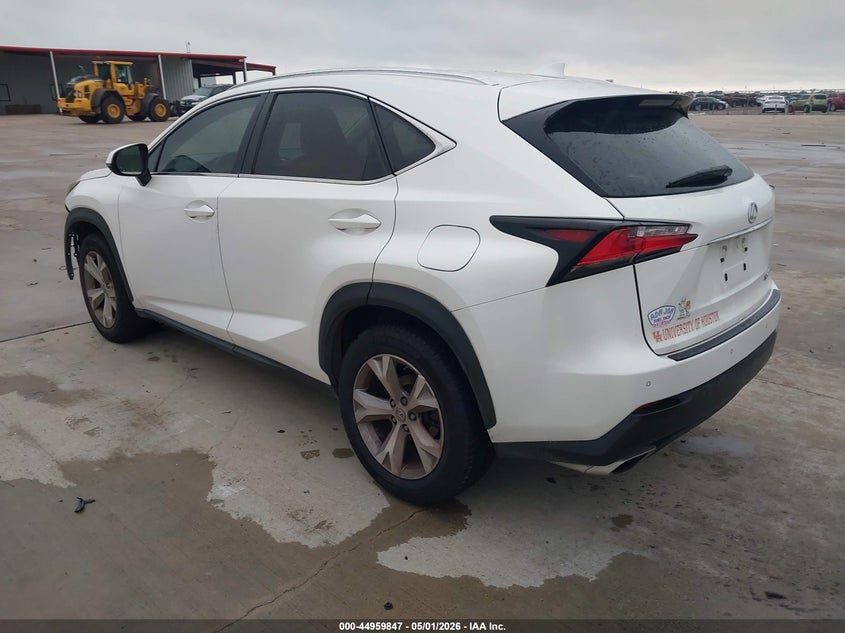 Vin: jtjyarbz2h2065042, lot: 45457248, lexus nx 200t 20173