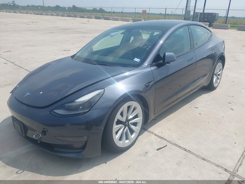 2022 Tesla Model 3 Long Range Dual Motor All-Wheel Drive 5YJ3E1EB5NF356144 photo 1