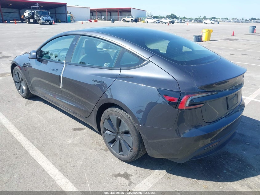 Vin: 5yj3e1ea2sf987341, lot: 45457267, tesla model 3 long range rear-wheel drive/standard rear-wheel drive 20253