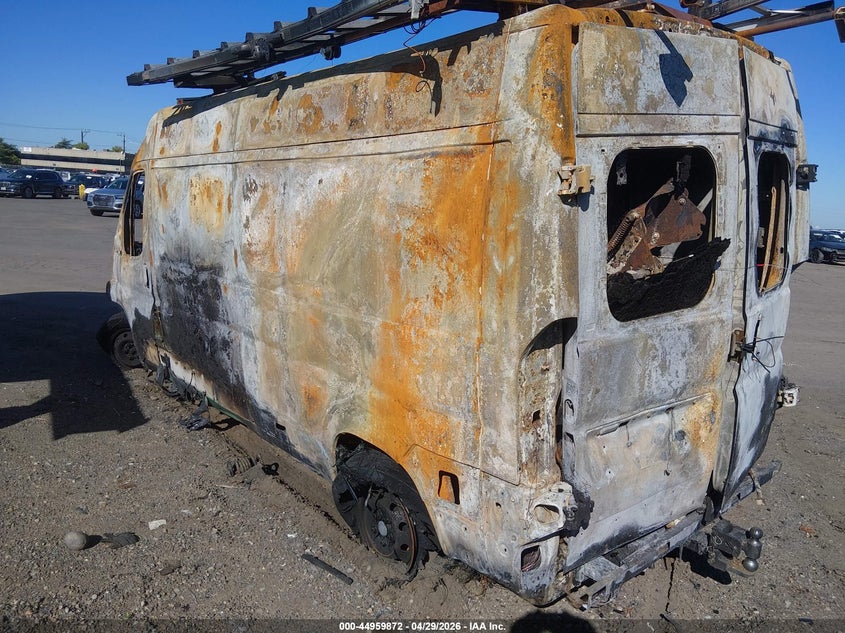 Vin: 3c6trvdg8he513868, lot: 45457273, ram promaster 2500 high roof 159 wb 20173