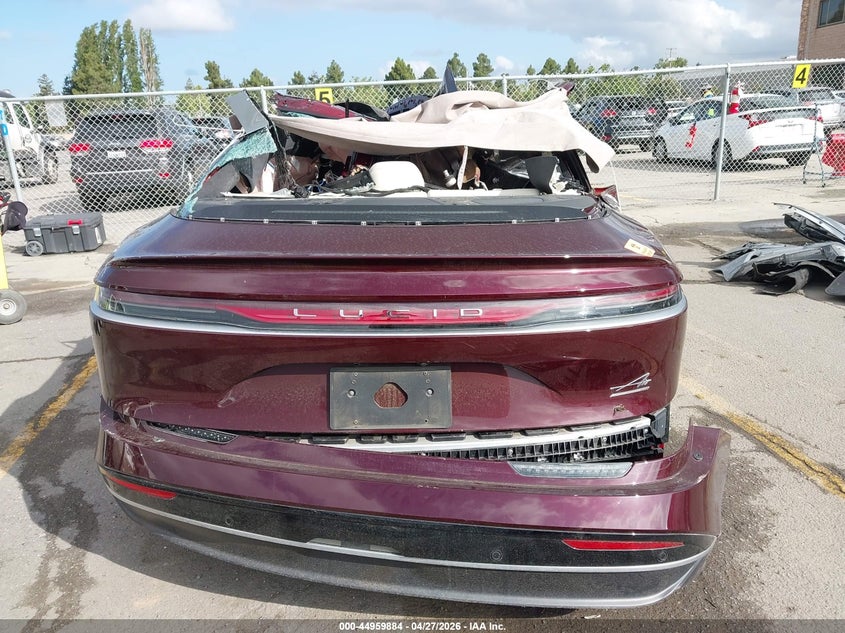 2022 Lucid Air Grand Touring VIN: 50EA1GBA1NA002529 Lot: 44959884