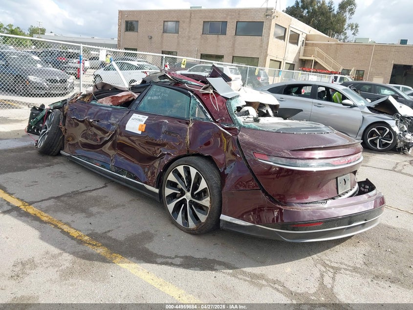 2022 LUCID AIR auction photo 3