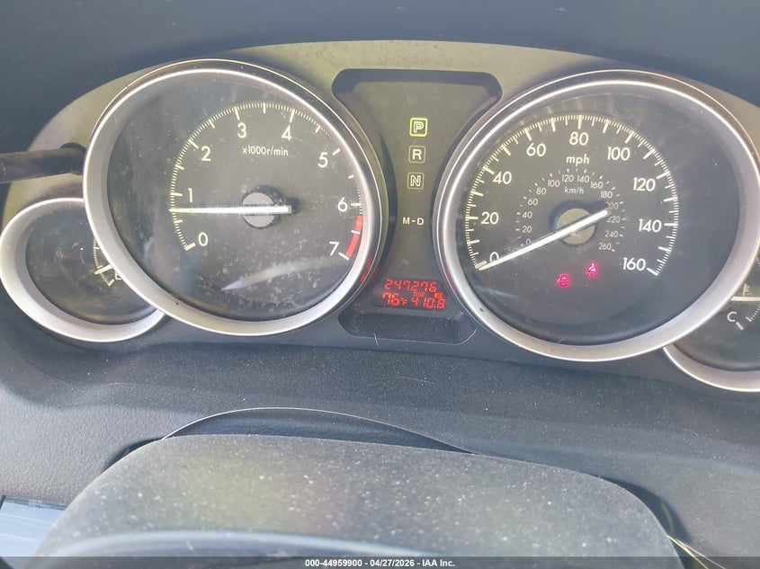 2010 MAZDA 6 SEDAN 2.5L I-4 DOHC, VVT, 168HP