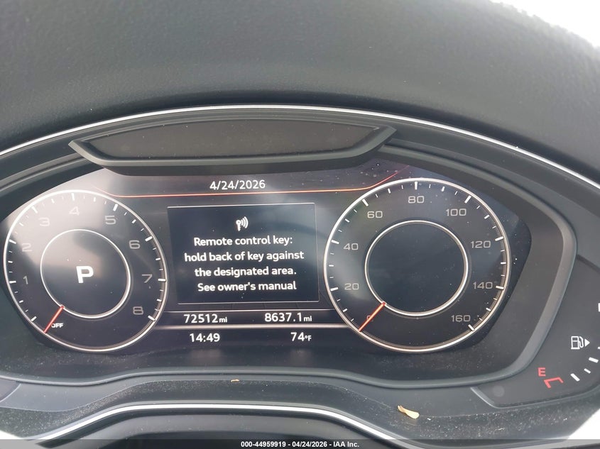 2017 Audi A4 2.0T Premium VIN: WAUFNAF45HN030053 Lot: 44959919