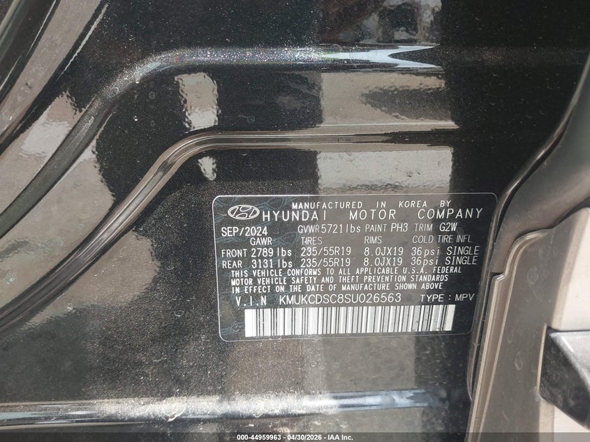 2025 Genesis Gv60 Standard Awd VIN: KMUKCDSC8SU026563 Lot: 44959963