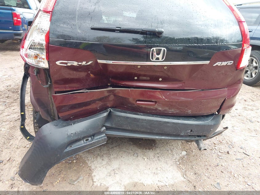 2012 Honda Cr-v 2.4 Cr-V Ex-L brown Lot 111044960019 Vin 5J6RM4H75CL042553