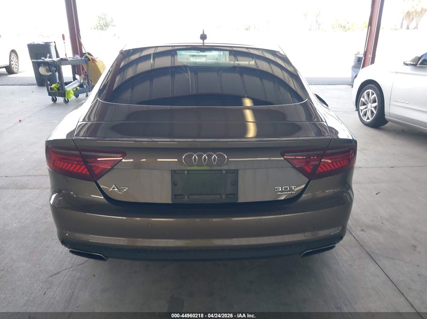 2016 Audi A7 3.0T Premium Plus VIN: WAU2GAFC2GN173699 Lot: 44960218