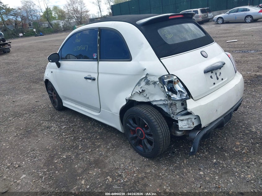 Vin: 3c3cffjh4et188359, lot: 45457640, fiat 500c gq edition 20143
