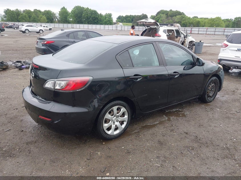 Vin: jm1bl1uf3c1529039, lot: 45457657, mazda mazda3 i sport 20124
