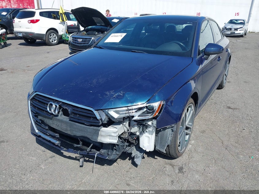 2017 Audi A3 2.0T Premium VIN: WAUAUGFF2H1057445 Lot: 44960278