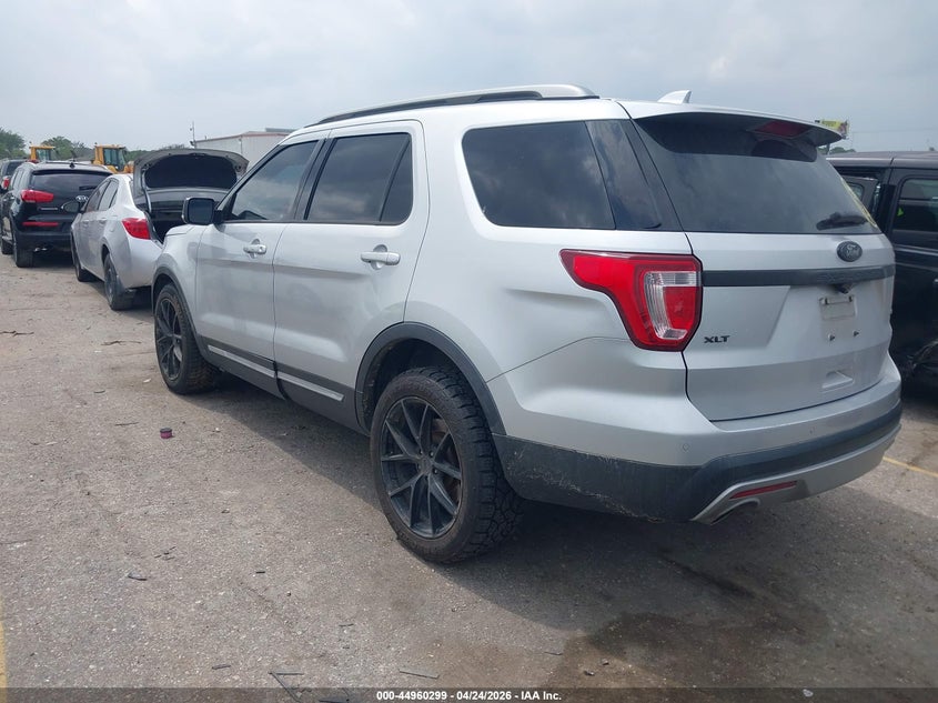 Vin: 1fm5k8d83hgd43964, lot: 45457700, ford explorer xlt 20173