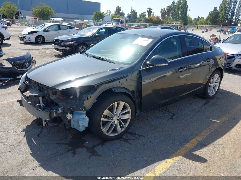Vin: 2g4gk5ex7f9123946, lot: 45457702, buick regal turbo 20152