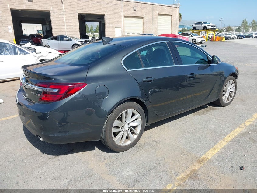Vin: 2g4gk5ex7f9123946, lot: 45457702, buick regal turbo 20154
