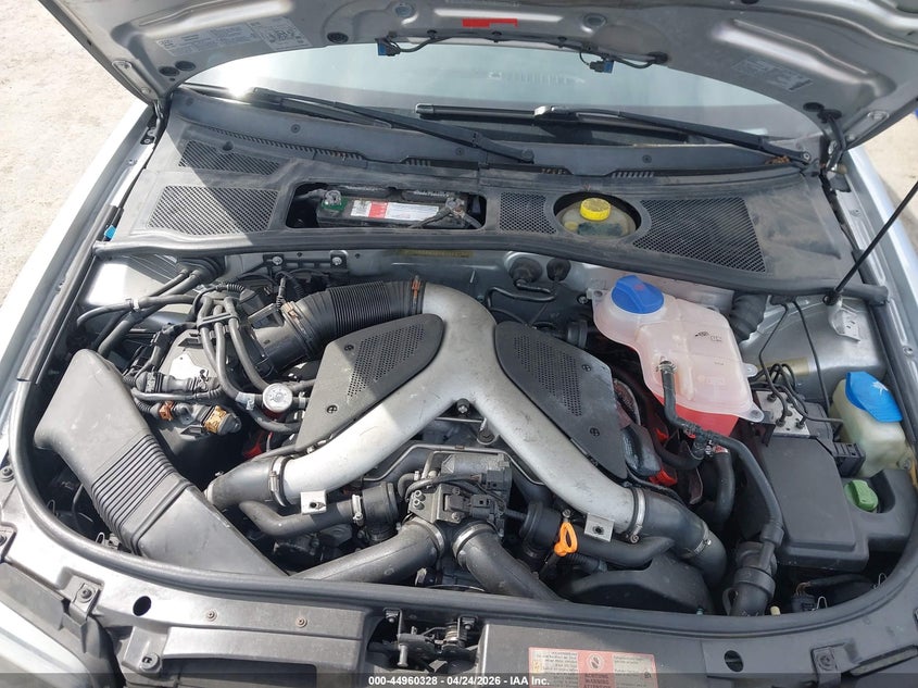 2001 Audi S4 2.7T VIN: WAURD68D21A138279 Lot: 44960328