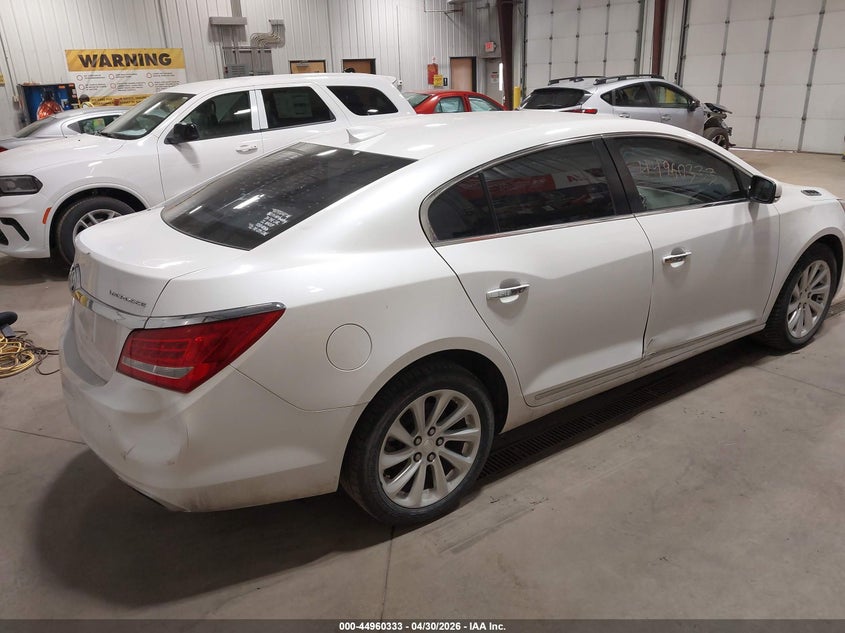 Vin: 1g4gb5g35gf142563, lot: 45457734, buick lacrosse leather 20164