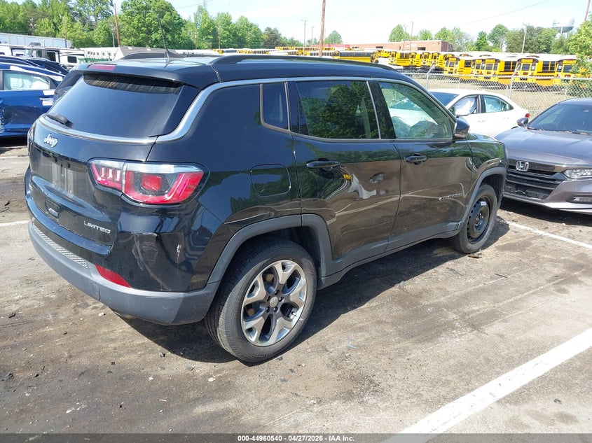 Vin: 3c4njdcb5lt159739, lot: 45457941, jeep compass limited 4x4 20204