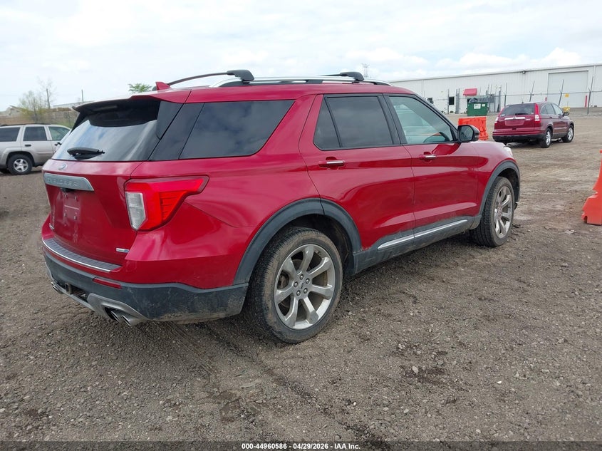 Vin: 1fm5k8hc9lga59617, lot: 45457987, ford explorer platinum 20204