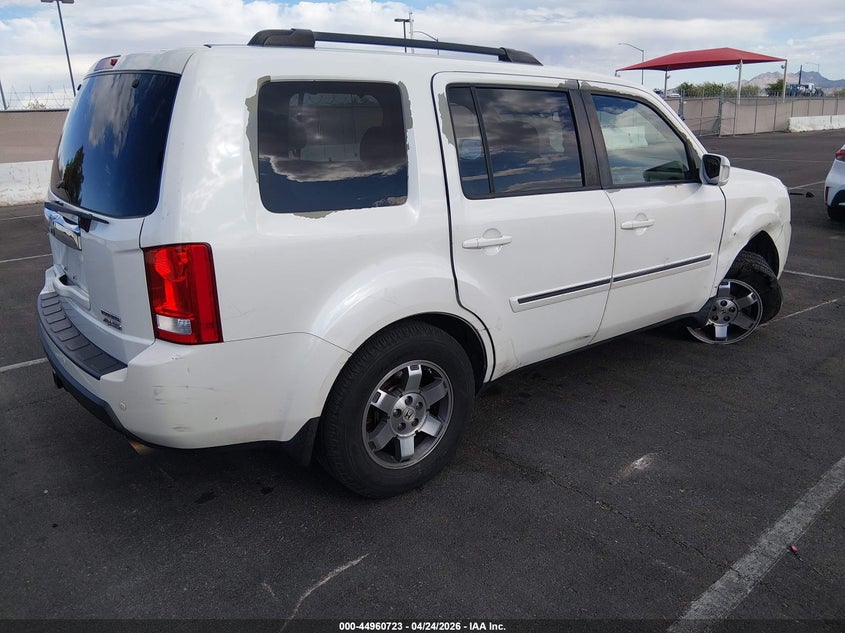 Vin: 5fnyf4h95bb063417, lot: 45458124, honda pilot touring 20114