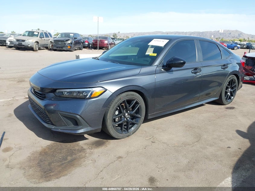 2022 HONDA CIVIC auction photo 2