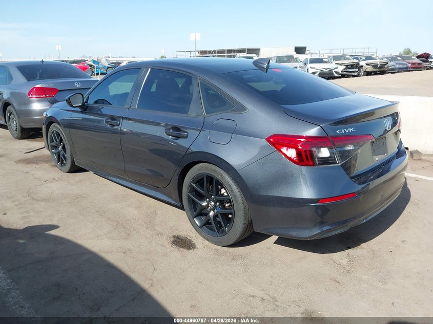 2022 HONDA CIVIC auction photo 3