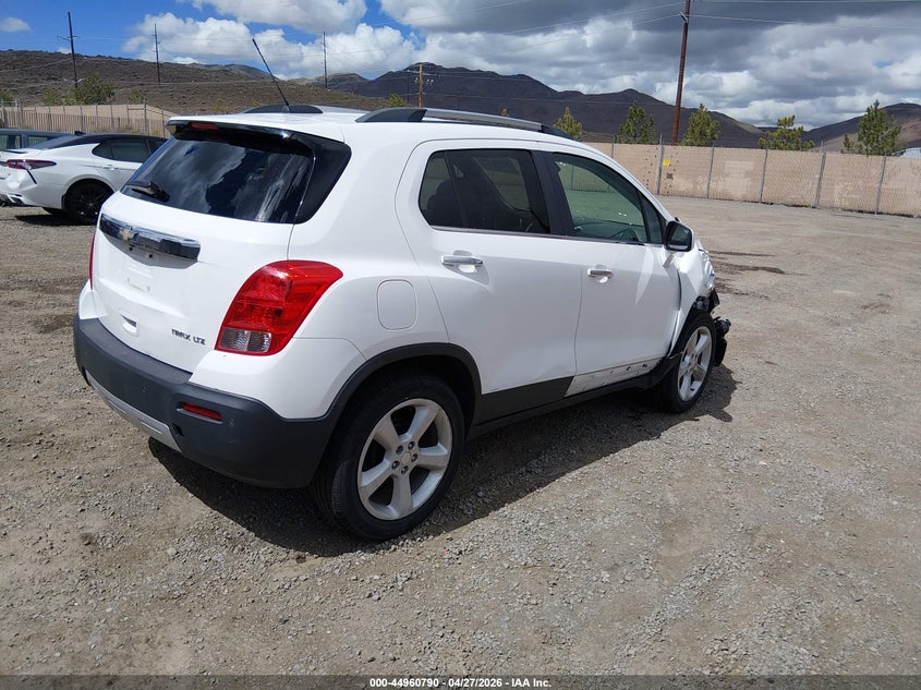 Vin: 3gncjmsbxgl162190, lot: 45458191, chevrolet trax ltz 20164