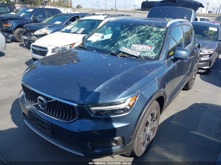 Vin: yv4ac2hl9m2602540, lot: 45458240, volvo xc40 t4 inscription 20212
