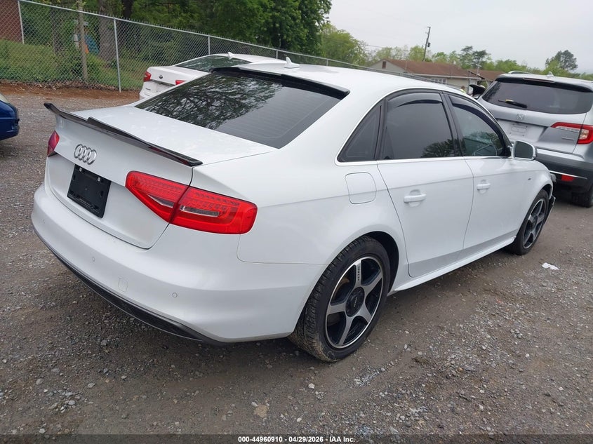 Vin: wauffafl3en009380, lot: 45458311, audi a4 2.0t premium 20144