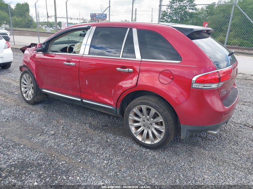 Vin: 2lmdj6jk1cbl10615, lot: 45458406, lincoln mkx 20123
