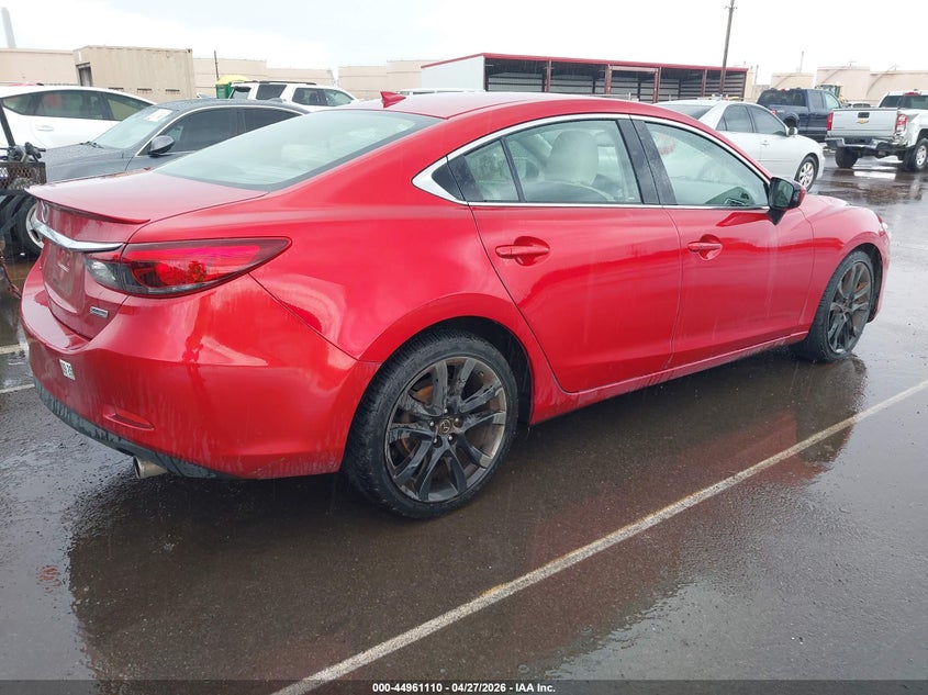 Vin: jm1gj1w51g1465816, lot: 45458511, mazda mazda6 i grand touring 20164